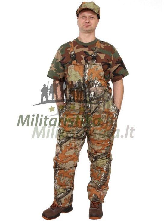 Puskombinezonis žieminis su daug kišenių